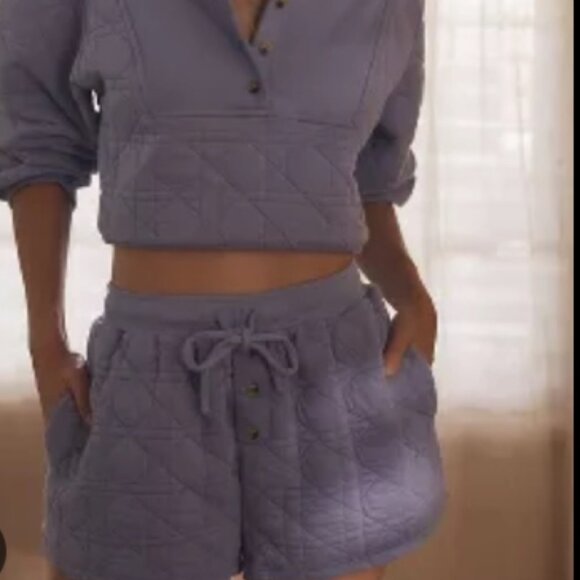 Brand New By Anthropologie Quilted Shorts - Picture 1 of 3